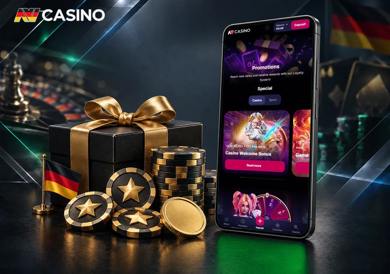 NV Casino Bonuspaket: Einzahlungsstufen, Freispiele und Umsatzbedingungen